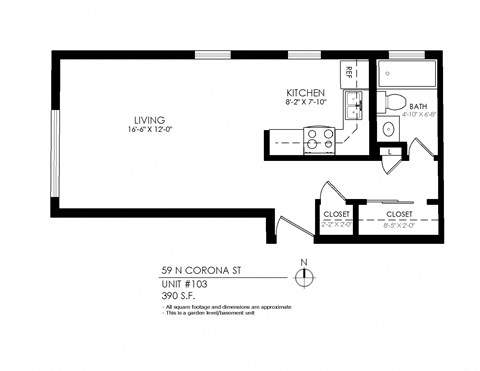 59 N Corona St. Studio-1 Bed Apartment for Rent - Photo Gallery 10